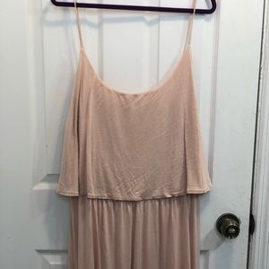 Peach Maxi Dress